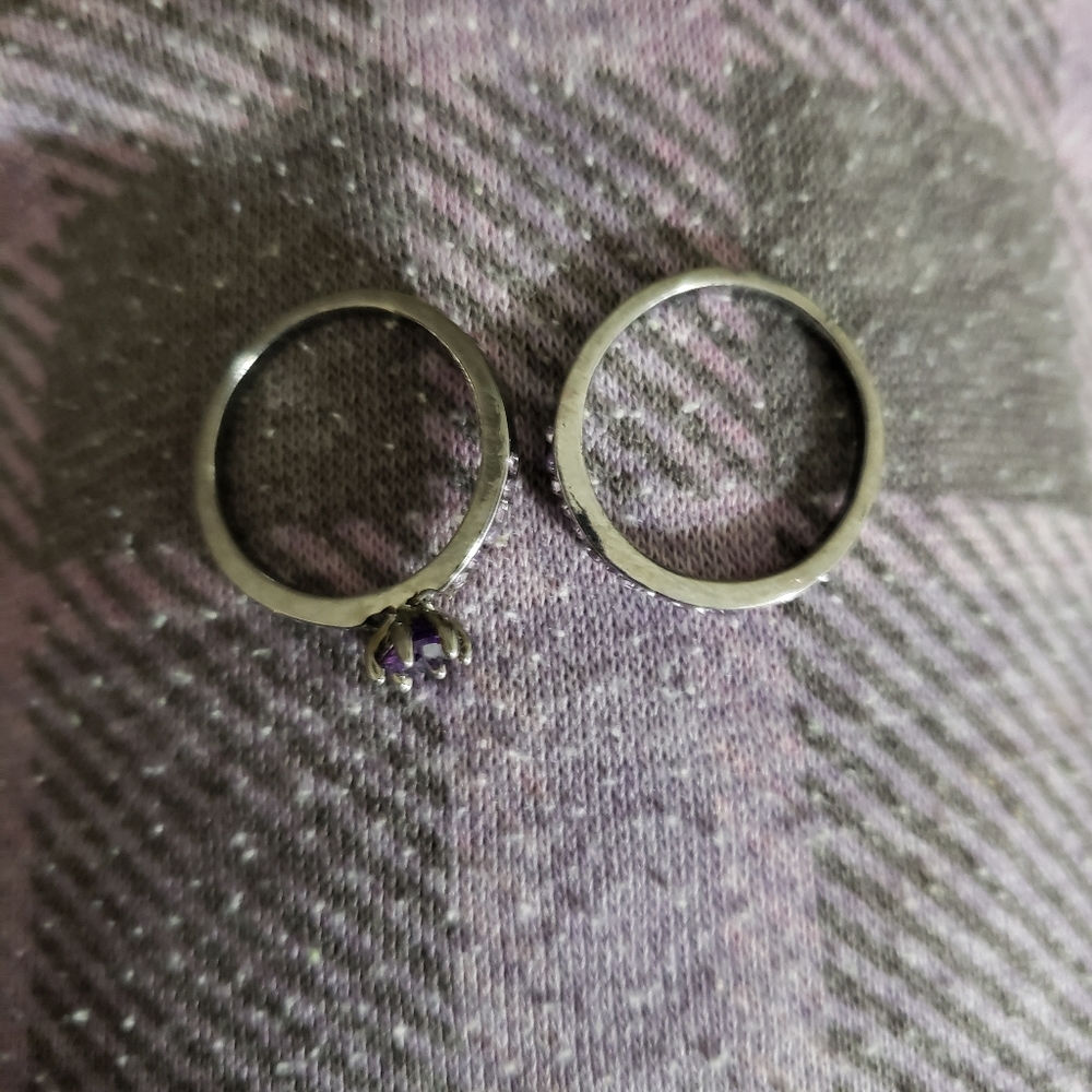 Size 7 engagement/wedding set (SOLD)